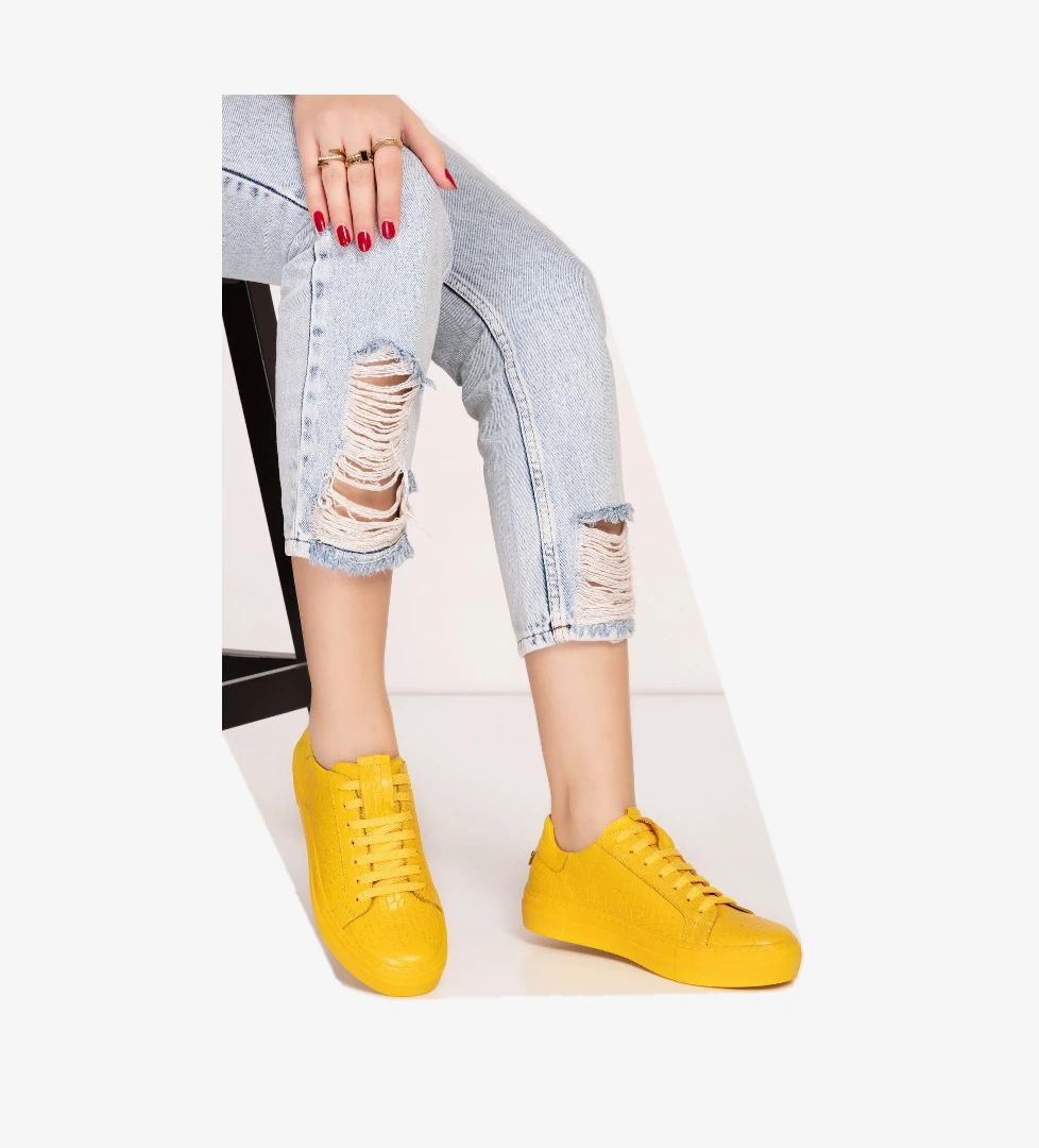 Gondol Hakiki Deri Anatomik Taban Spor Ayakkabı alsx.1352