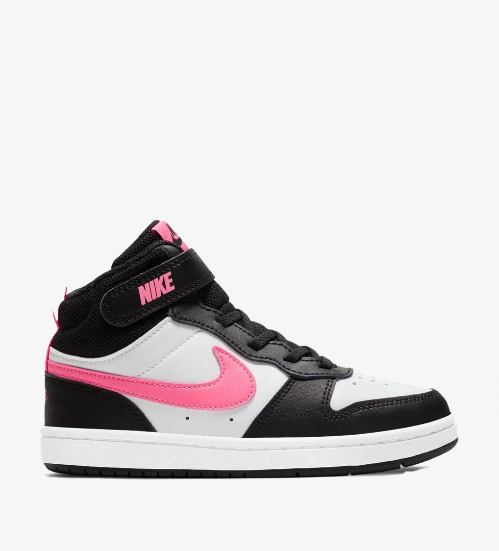 Nike Court Borough Mid 2 Beyaz Kız Çocuk High Sneaker