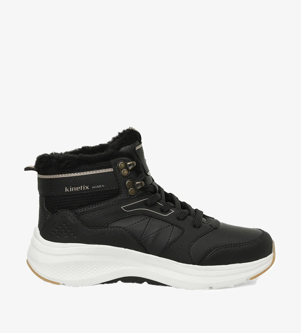 WARBEL PU KRK HI W 4PR Siyah Kadın High Sneaker - Görsel 1