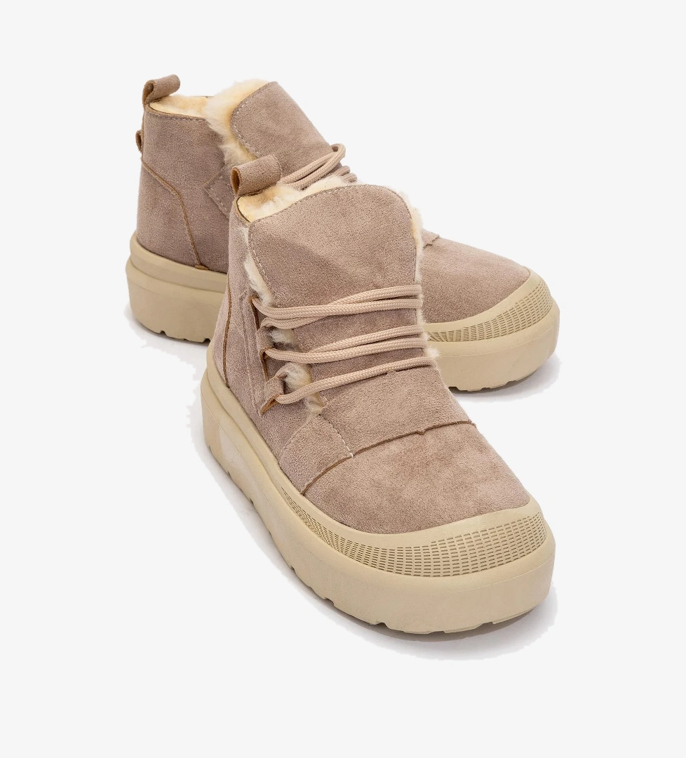 İçi Kürklü Kadın Bot VİZON