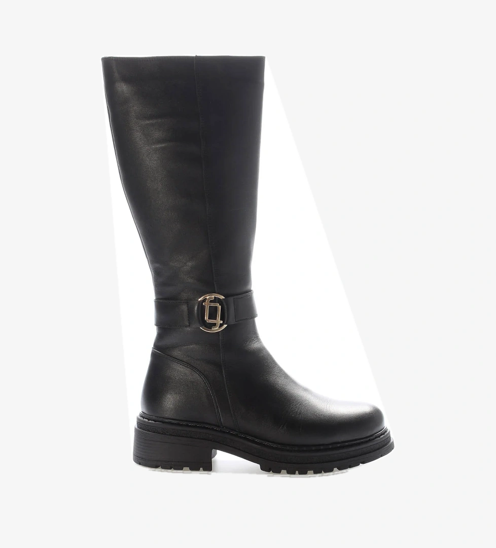 Fast Step Hakiki Deri Kürklü Kadın Klasik Çizme 257KZA632 model görseli