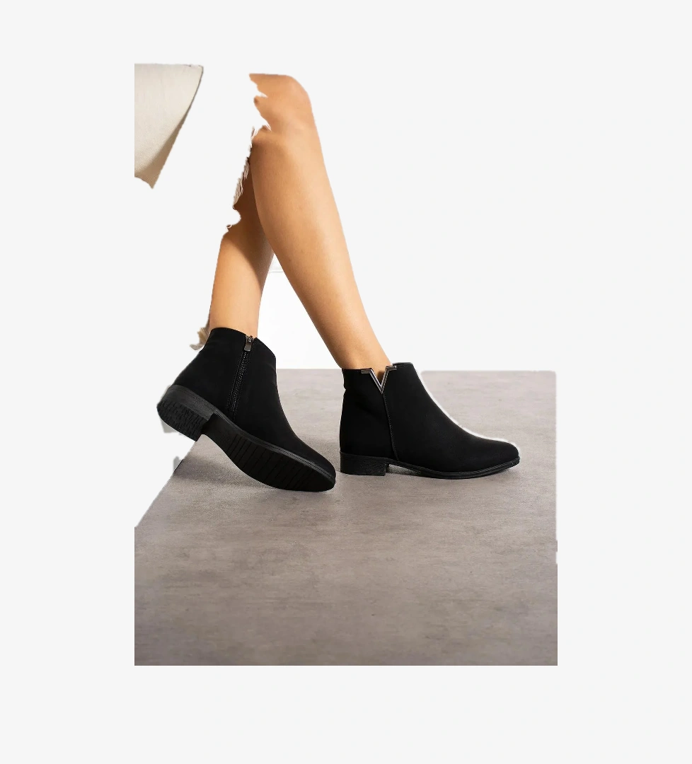 Fort 4281 Rahat Esnek Toka Detaylı Sıcak Astar Kadın Bot model görseli