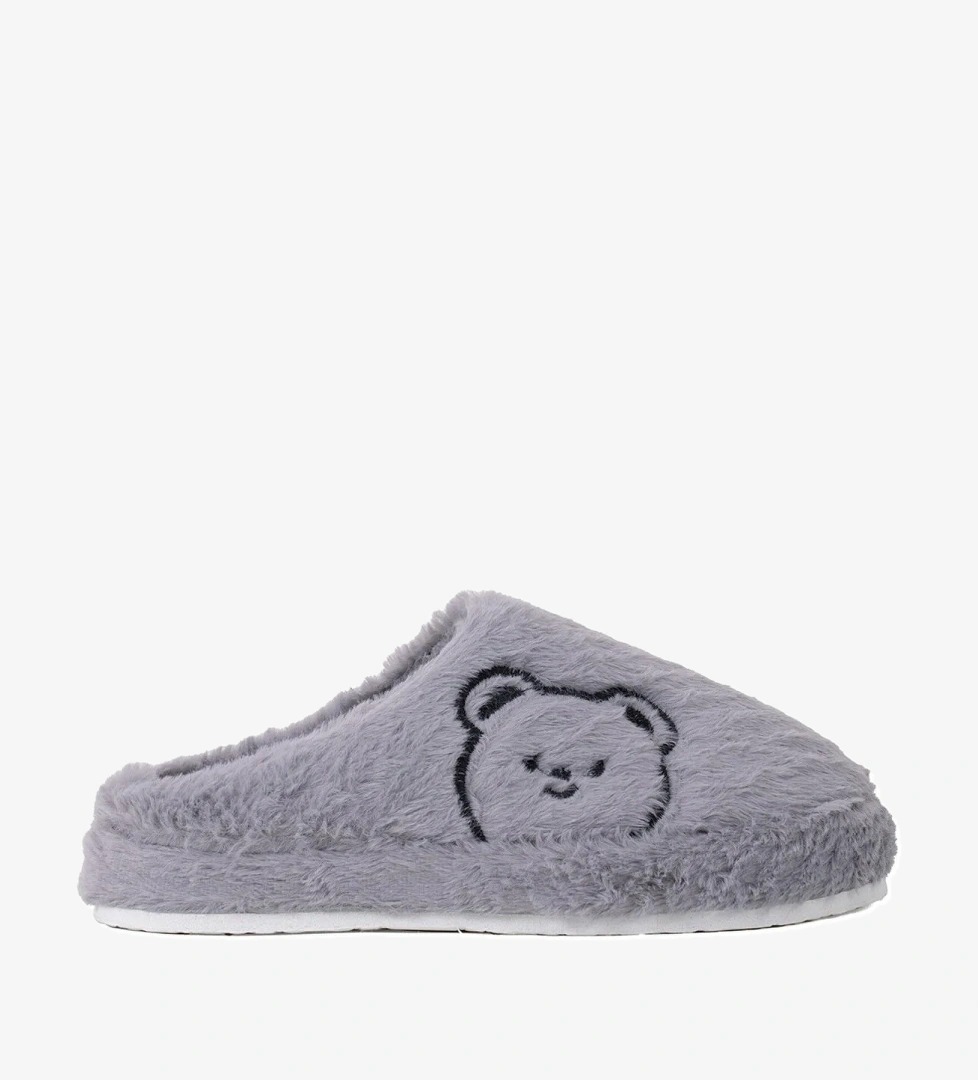 Elit Ayber01T Kadın Ev Terliği Gri