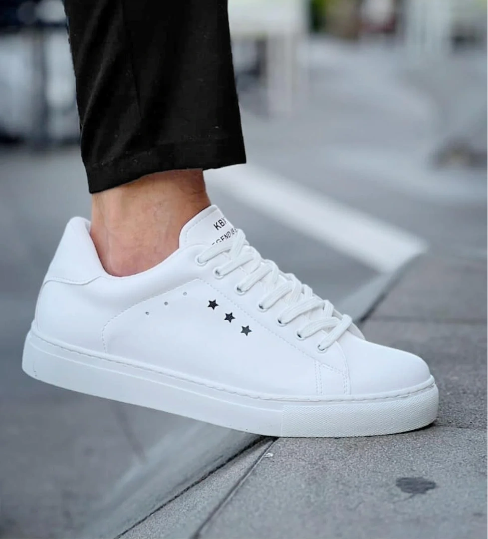 Ayakkabı Fuarı Elit Btnttk01c Erkek Klasik Sneaker Siyah Beyaz model görseli