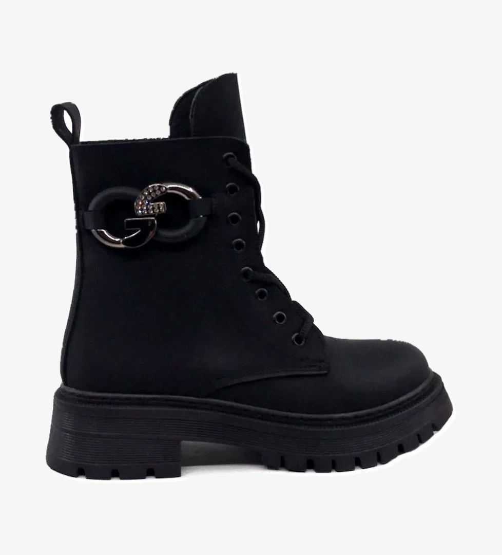 Ayakkabımood Cc 3083 Siyah Termo Taban Bayan Postal Bot model görseli