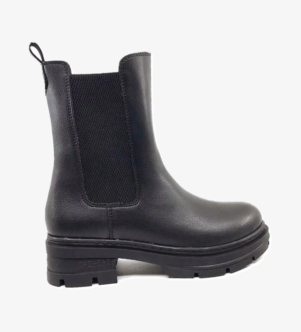 Ayakkabımood Cc 712 Lastikli Siyah Termo Taban Bayan Bot model görseli