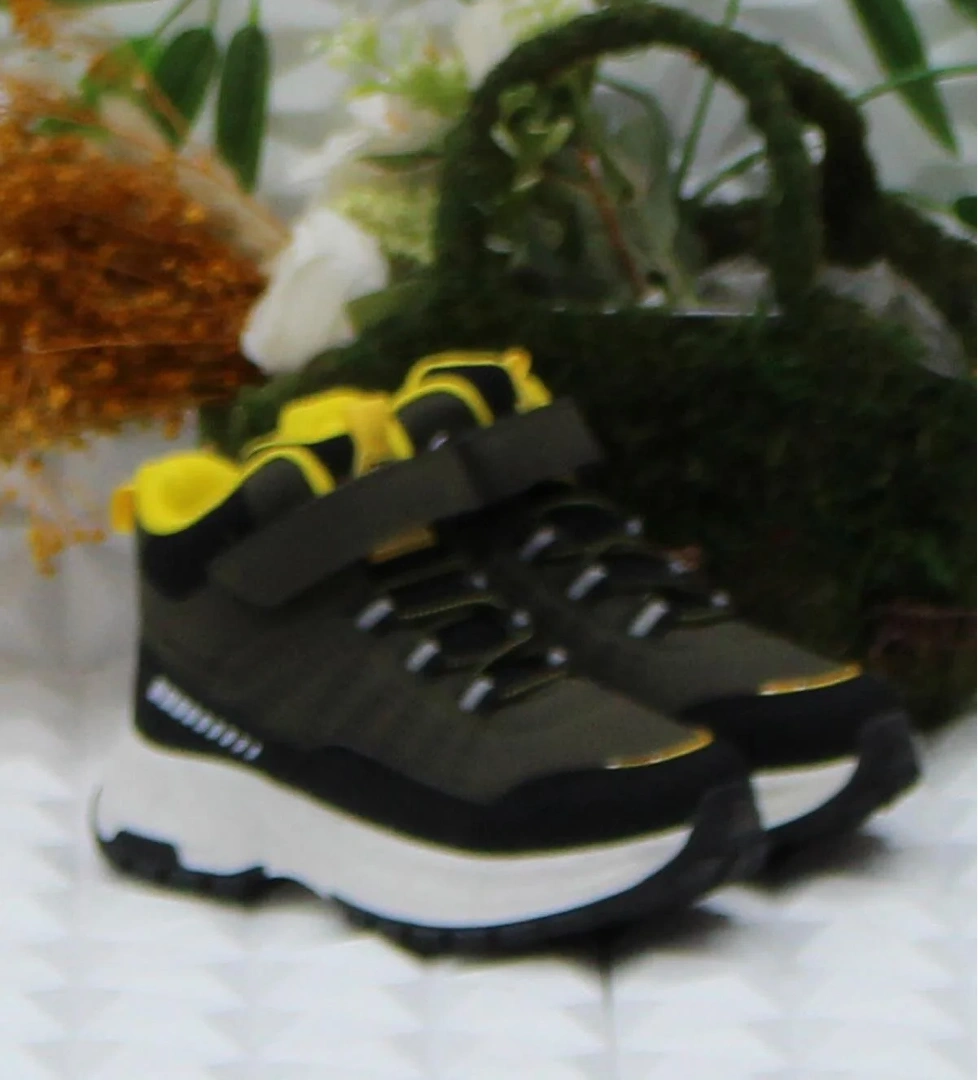 Fort Cool Tiger Haki Rahat Kaymaz Taban Erkek Çocuk Bot model görseli