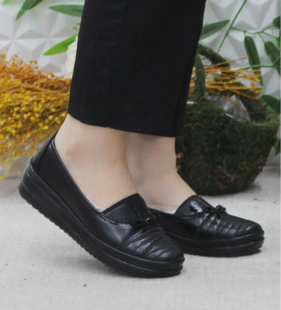 Fort Safir 1272 Siyah Ortopedik Ayakkabı Günlük Kadın Ayakkabı model görseli