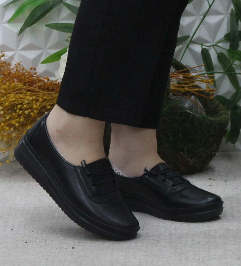 Fort Safir 1252 Siyah Ortopedik Ayakkabı Günlük Kadın Ayakkabı model görseli