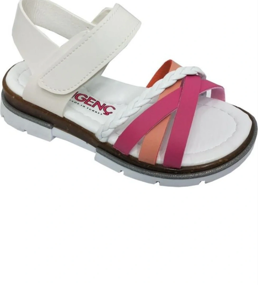 Şirinbebe Orto pedik Kız Çocuk Sandalet Ayakkabı - Görsel 1