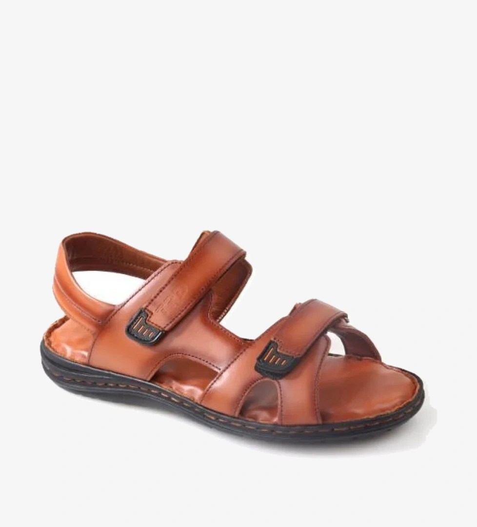 Tardelli 186 Orto Pedik Masaj Tabanlı Erkek Deri Sandalet