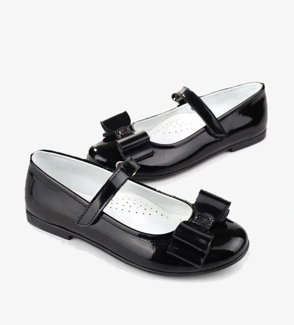 Ortaç 3162 Kız Çocuk Balerin Cırtlı Babet Ayakkabı