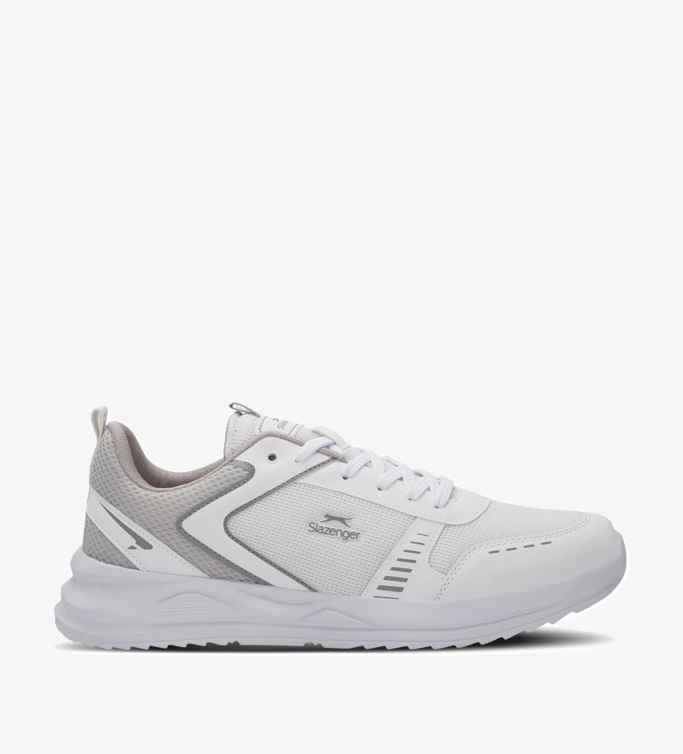 Slazenger Gummy I Büyük Beden Erkek Sneaker Koşu Ayakkabı & Beyaz Yürüyüş Spor Ayakkabısı model görseli