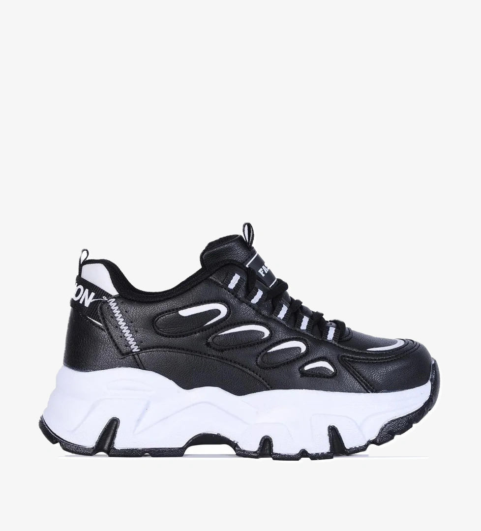 Skuaiter Skuaıter 1001-6 Syh-Byz Kalın Taban Kadın Sneaker Ayakkabı model görseli