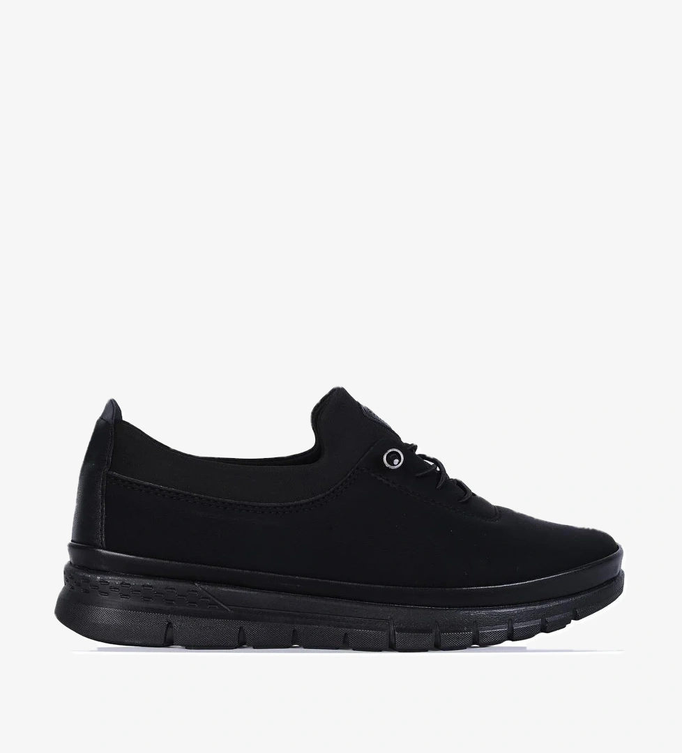 Z1022 Ayzen Siyah Kadın Günlük Ayakkabı - Görsel 1