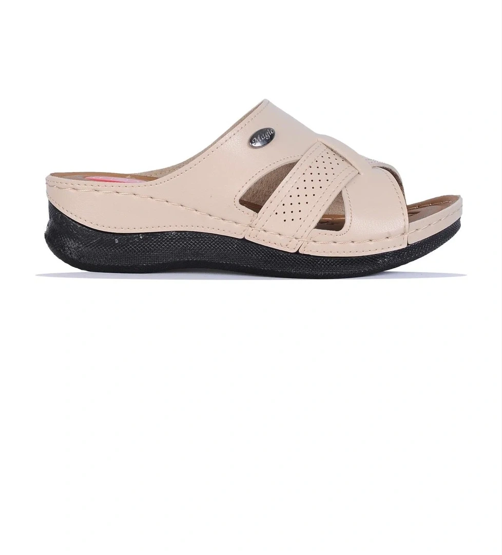 720 Seher Kadın Günlük Düz Terlik - Görsel 1