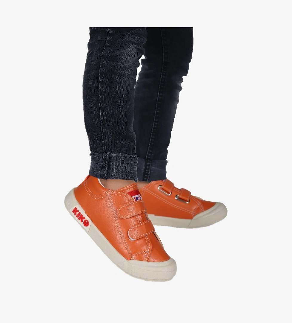 Suba Cırtlı Termo Taban Erkek Bebek Günlük Spor Ayakkabı Turuncu