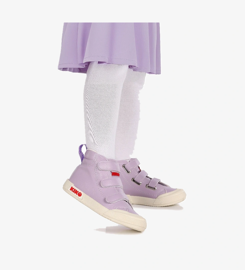 Garf Günlük Cırtlı Kız Çocuk Bot Ayakkabı Lila