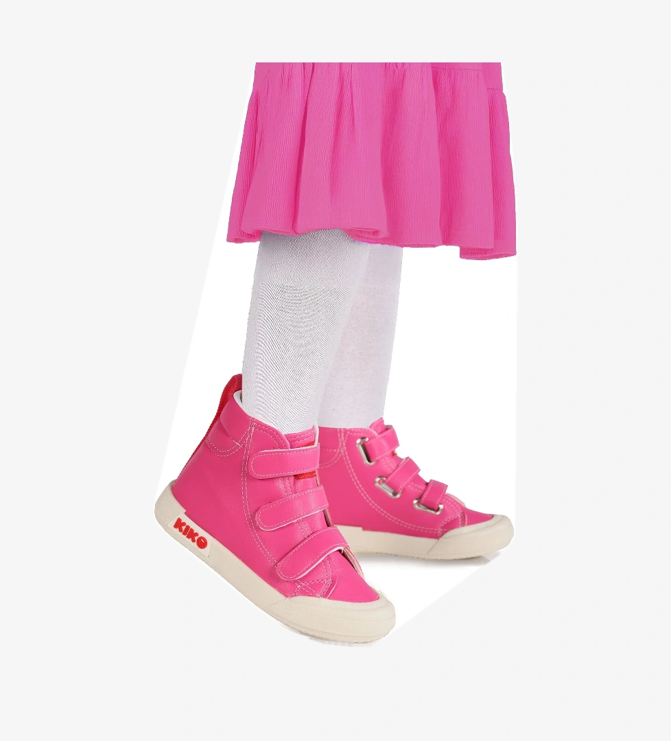 Kiko Kids Garf Günlük Cırtlı Kız Çocuk Bot Ayakkabı model görseli