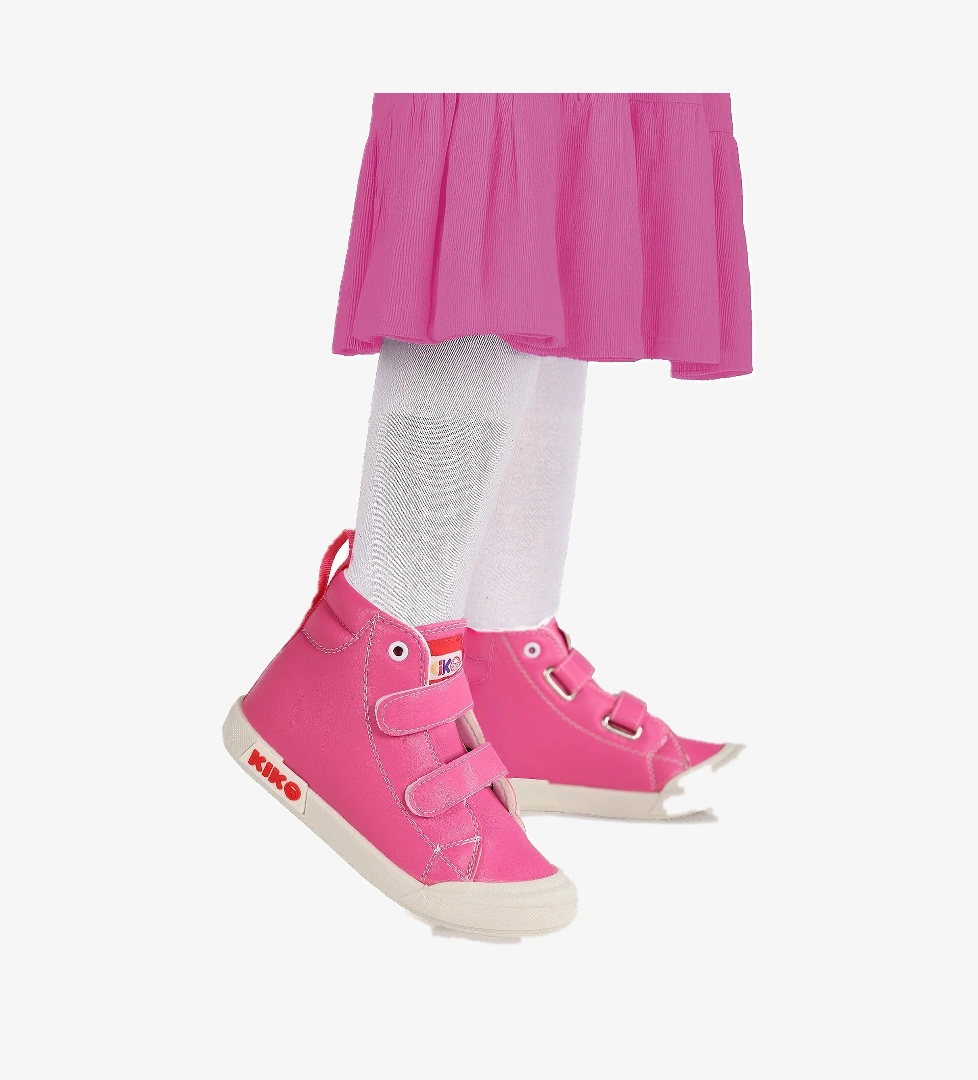 Garf Günlük Cırtlı Kız Çocuk Bot Ayakkabı Fuşya