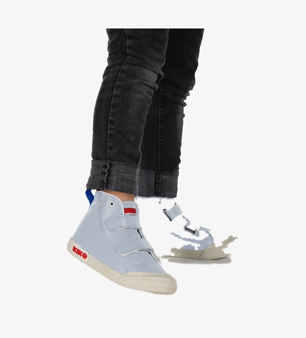 Garf Günlük Cırtlı Erkek Çocuk Bot Ayakkabı Mavi