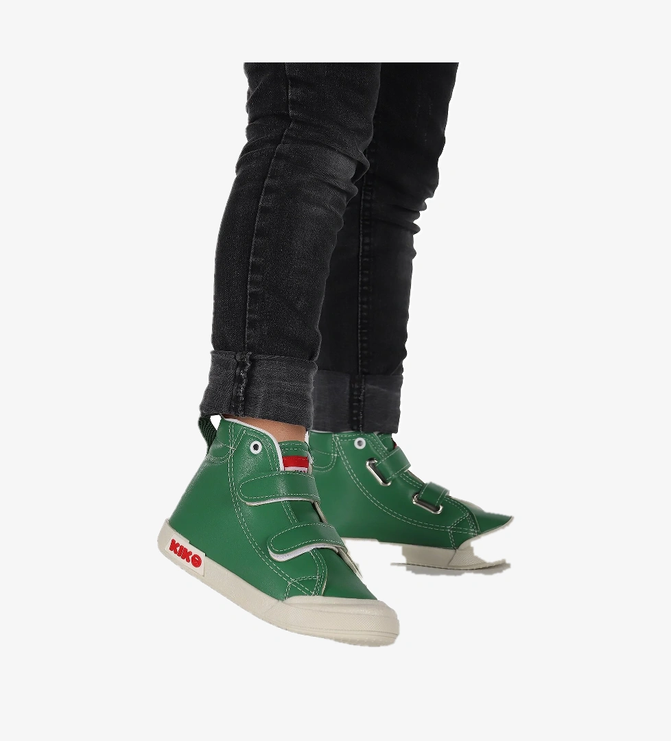 Garf Günlük Cırtlı Erkek Bebek Bot Ayakkabı Yeşil