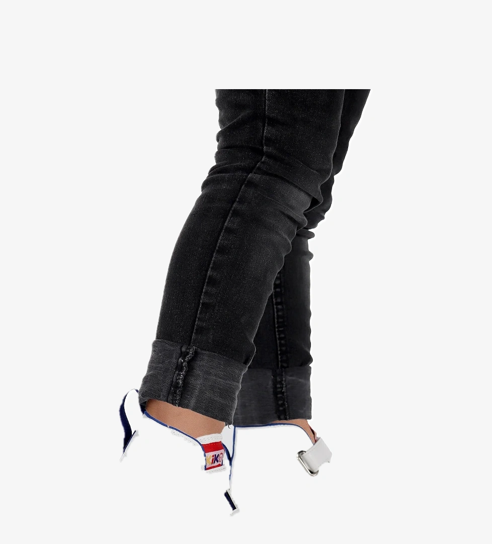 Garf Günlük Cırtlı Erkek Bebek Bot Ayakkabı Beyaz - Mavi