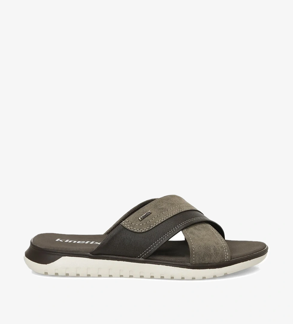 LUNEL 5FX Kahverengi Erkek Terlik - Görsel 1