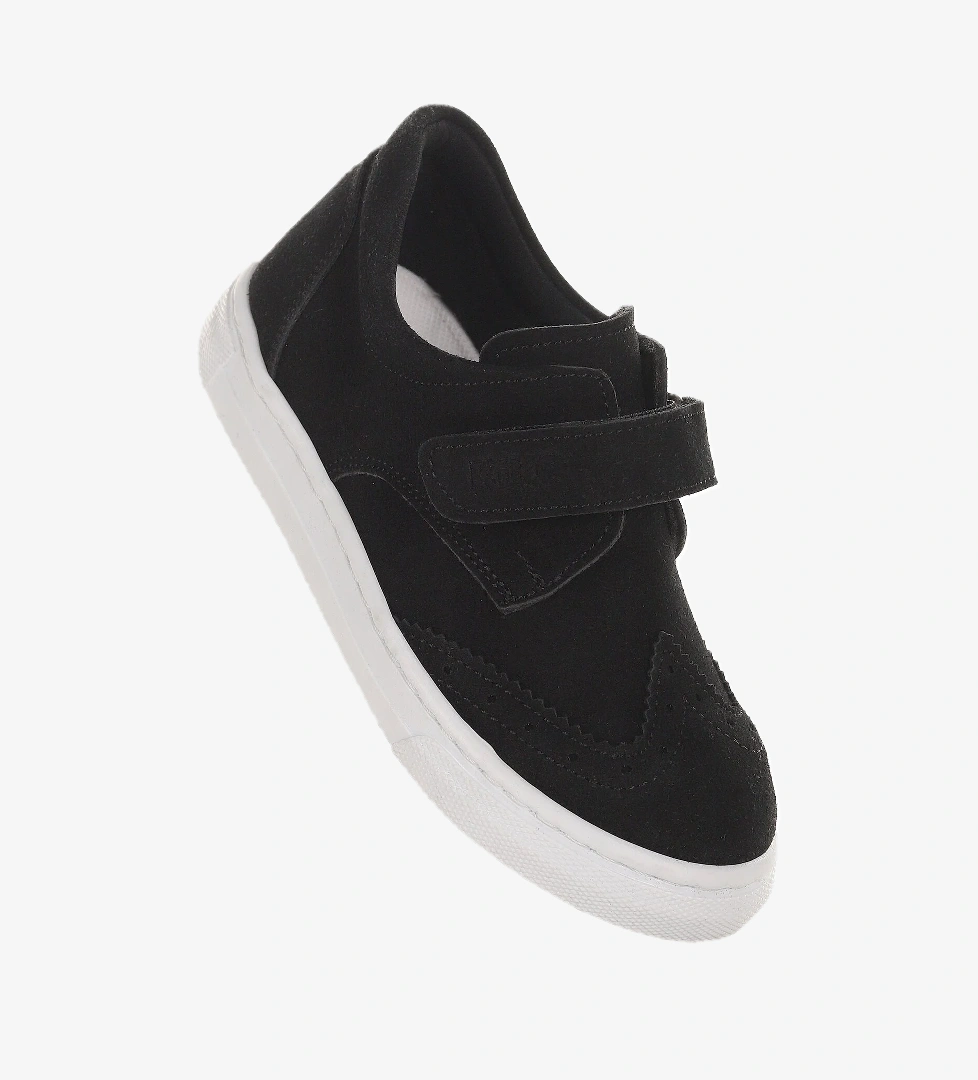 Richie Cırtlı İlk Adım Günlük Erkek Bebek Casual Ayakkabı Siyah