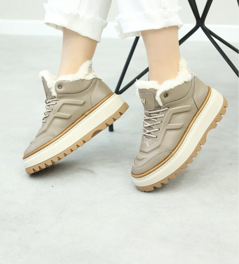 Hakiki Deri Kadın Klasik Bot 409SZA3115