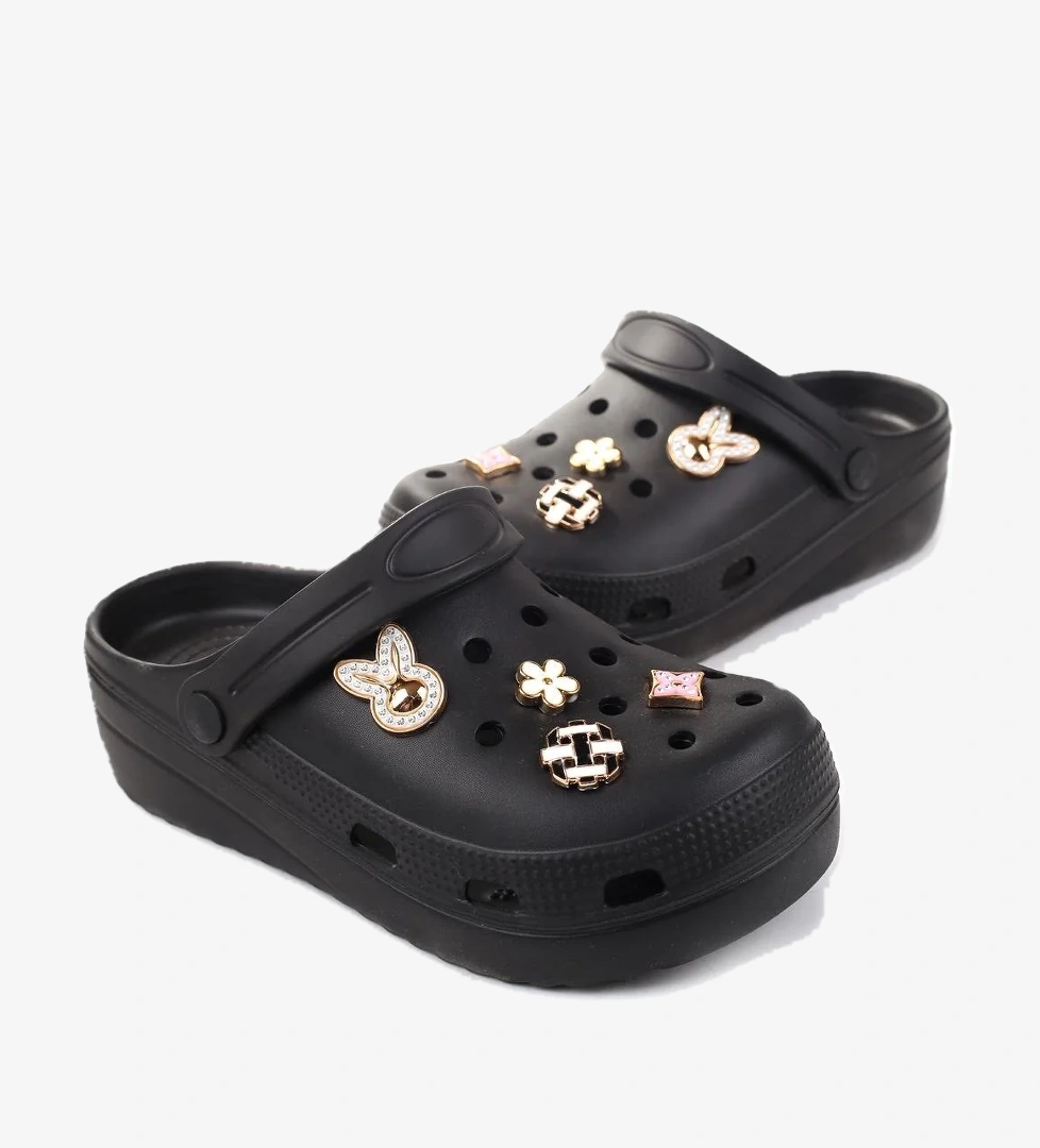 Papuç Sepeti Taşlı Kalın Taban Kadın Havuz/Plaj/Bahçe Terlik Sandalet model görseli