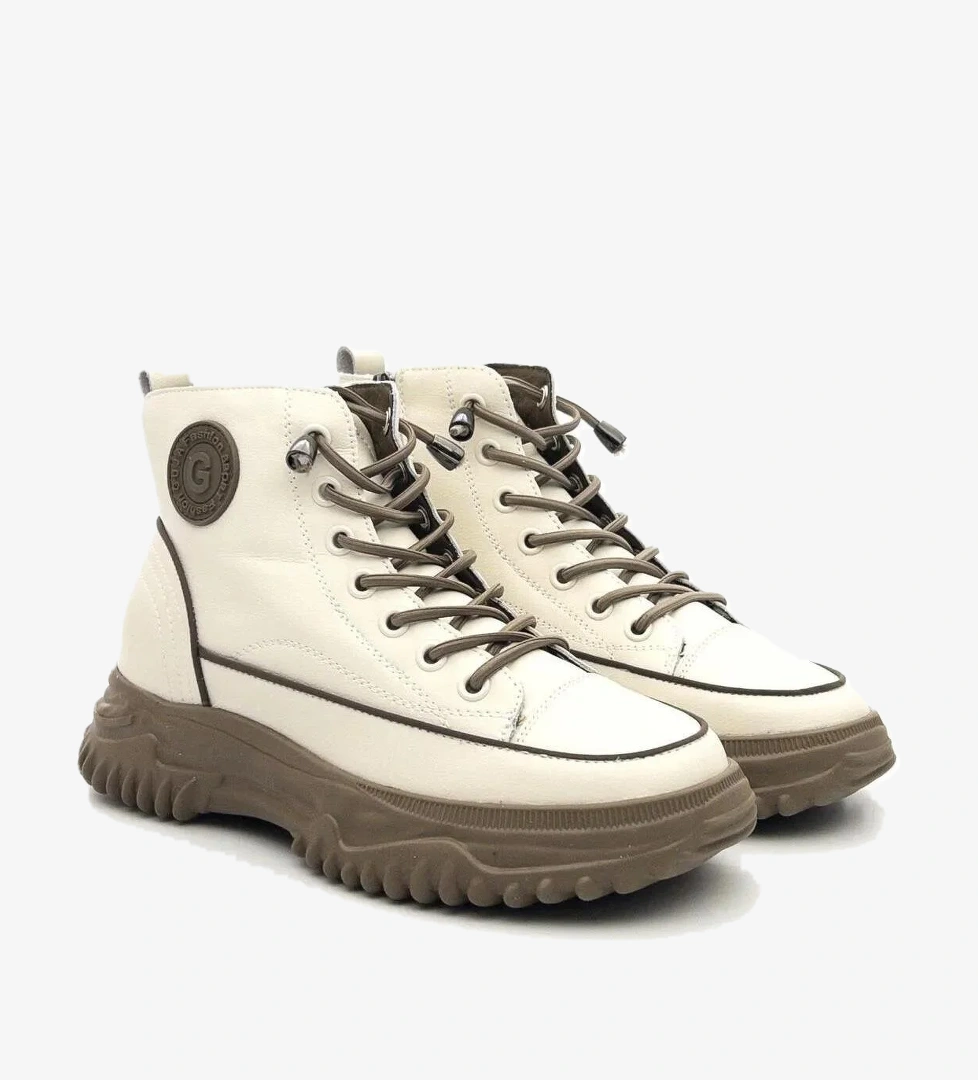 23K310-13 Kadın Sıck Astar Kaymaz Taban Deri Bot