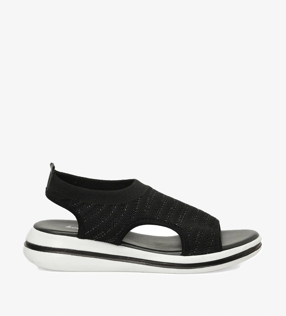 SELEYA 5FX Siyah Kadın Spor Sandalet - Görsel 1