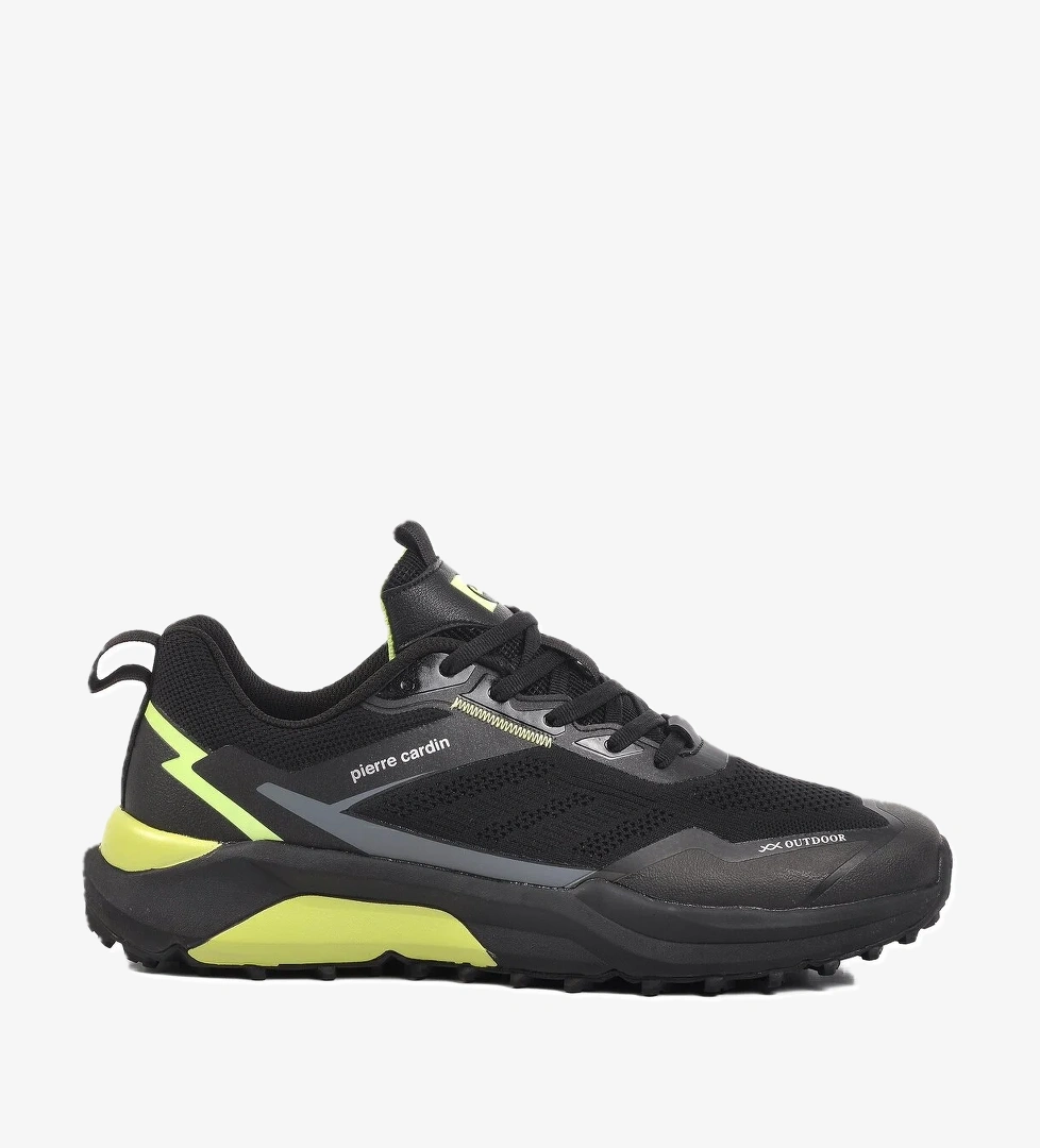 Siyah Tekstil Erkek Spor Ayakkabı PCI-11053 M