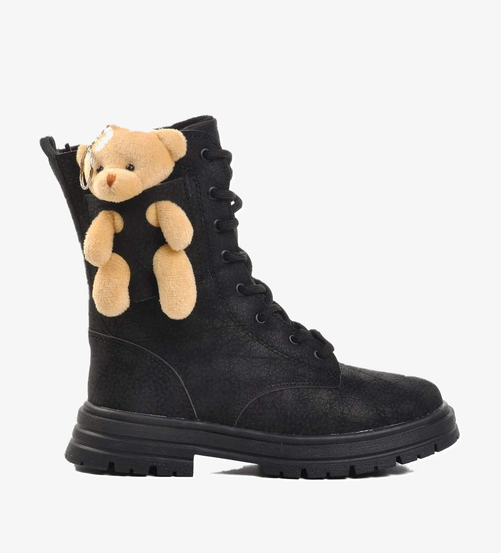 Siyah İçi Polarlı Kız Çocuk Bot Perla F