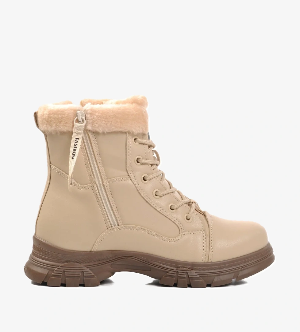 Bej-Vizon İçi Polarlı Kadın Bot 24072 Z