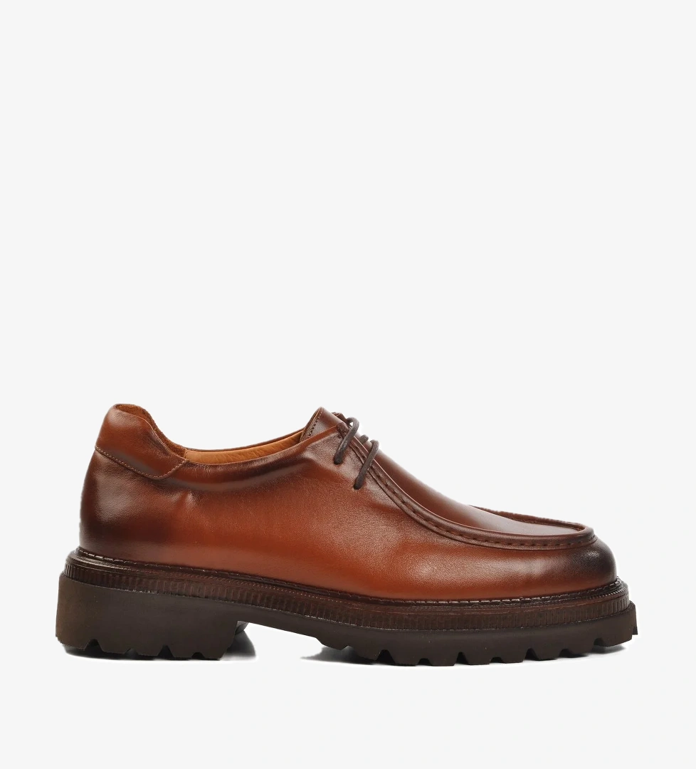 Taba Hakiki Deri Erkek Klasik Ayakkabı Premium 170 M