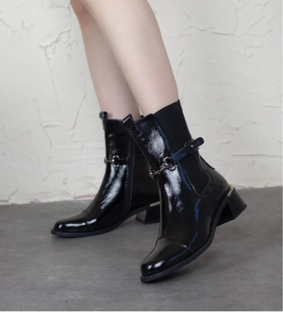 Tugi Hakiki Deri Ortopedik Kadın Chelsea Bot