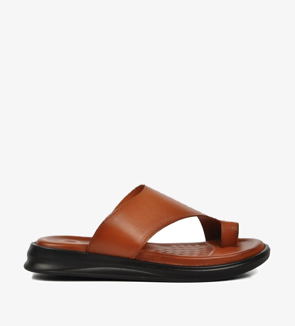 Taba Hakiki Deri Erkek Terlik 482024 M - Görsel 1