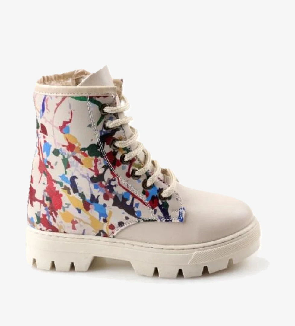 Arz 02339 Kız Çocuk Kürklü Termal Bot - Görsel 1