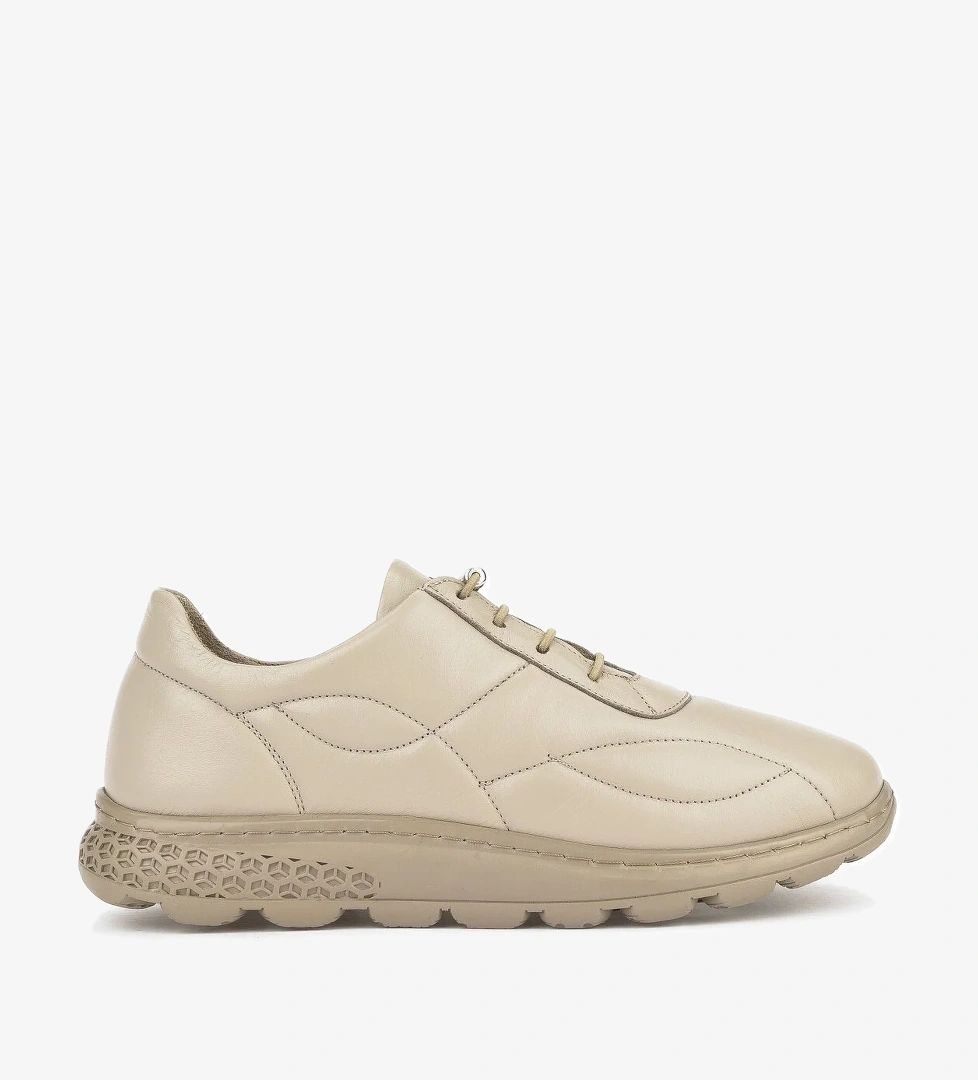 Ziya Kadın Hakiki Deri Sneaker 143992ZN2004 Buz model görseli