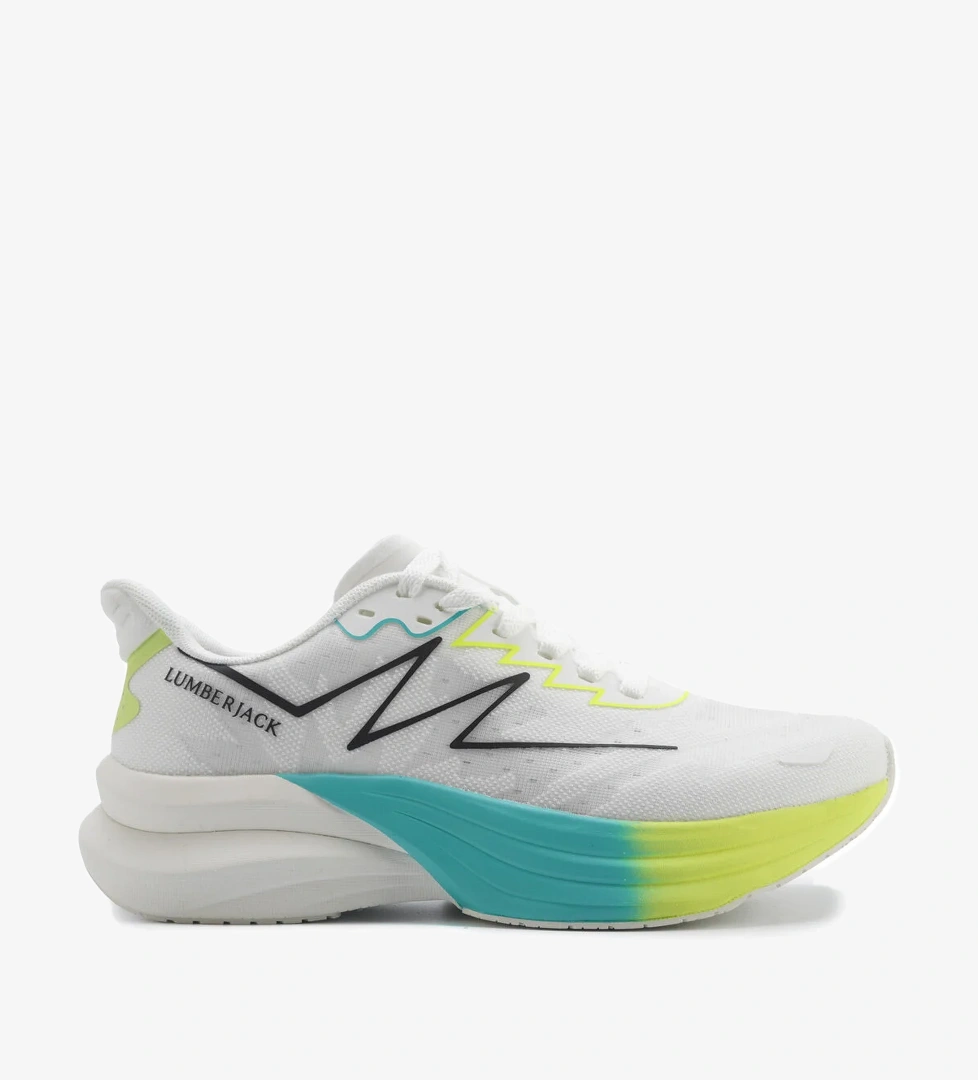 Lumberjack Lumberjack RUGBY 5FX Beyaz Erkek Koşu Ayakkabısı Sneaker | Flo Beyaz - 1. görsel