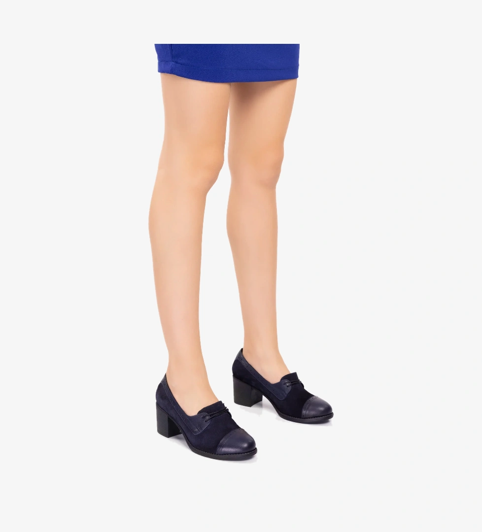 Gondol Kadın Hakiki Deri Rahat Topuklu Ayakkabı anl.7078