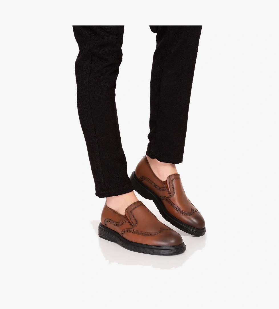 Gondol Kundura Gondol Erkek Hakiki Deri Hafif Taban Casual Ayakkabı tx.8812 model görseli