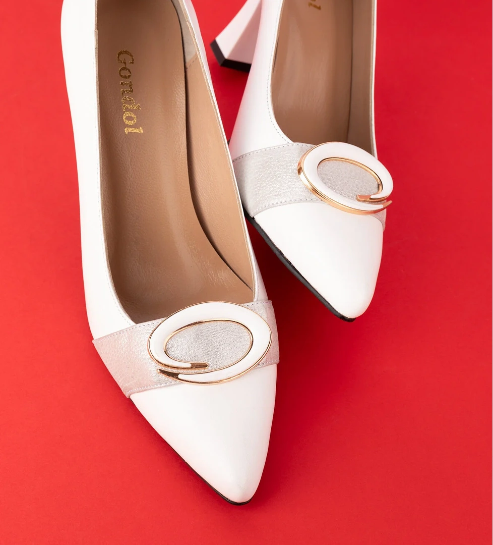 Gondol Kadın Hakiki Deri Stiletto Ayakkabı ast.6201