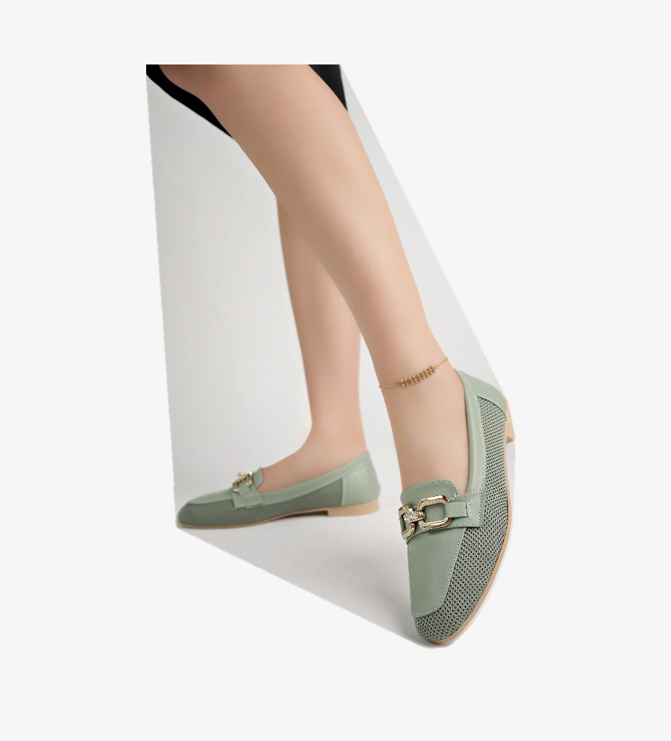 Freemax Kadın Yazlık Rahat Dokuma Babet Ayakkabı .051 model görseli