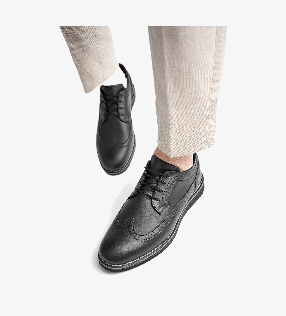 Oxford Erkek Ayakkabı Oxford Erkek Ayakkabı .1118 Siyah Cilt