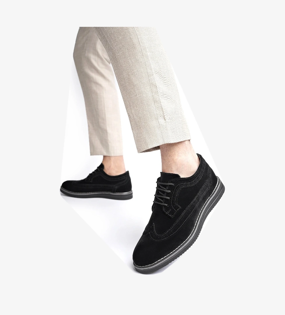 Oxford Erkek Ayakkabı Oxford Erkek Ayakkabı .1118 NUBUK SİYAH