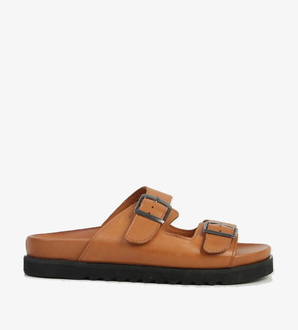 Pierre Cardin Taba Kadın Deri Terlik PCK-5041 model görseli