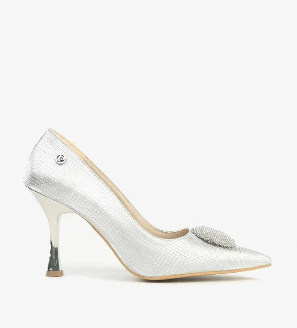 54031 Kadın Abiye Taşlı Stiletto Ayakkabı